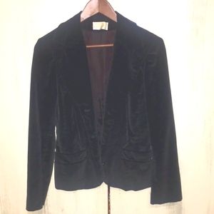 Velvet woman’s blazer
